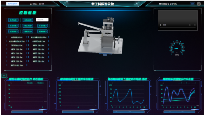 DYDI-JX2.0新工科數智云艙-螺栓綜合實驗系統